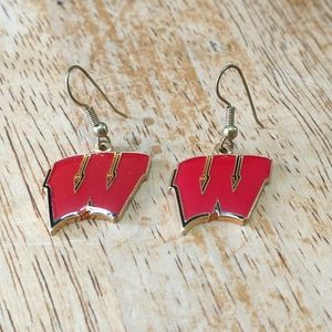 Wisconsin Badgers Earrings